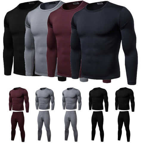 New Men's Tactical Winter Warm Fleece Thermal Underwear