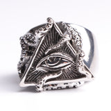 Vintage Octopus All-Seeing Eye Ring